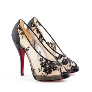 Fetilo 120 Satin Lace Peep Toe